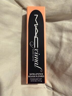 MAC Cosmetics Cremesheen Satin Lipstick Peachstock